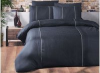 Постельное белье ранфорс delux First Choice - Dark Elegant Denim (Турция), евро